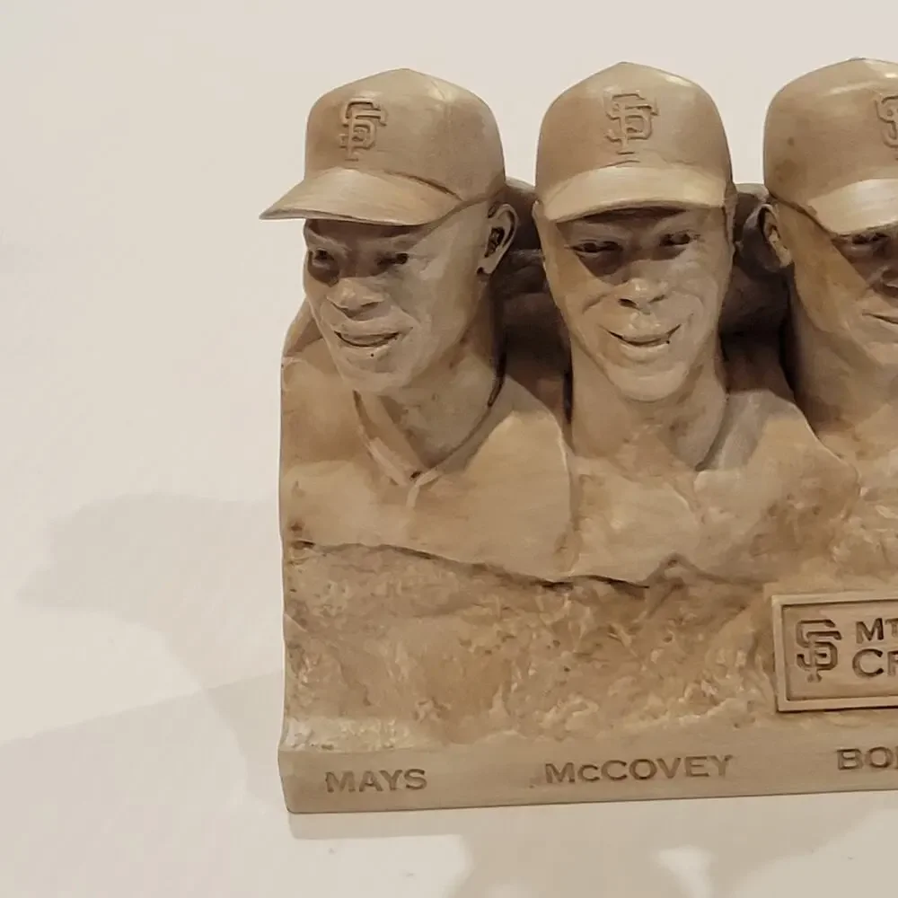 San Francisco Giants Mt. Crushmore Statue New in box Mays,McCovey,Bonds,Williams